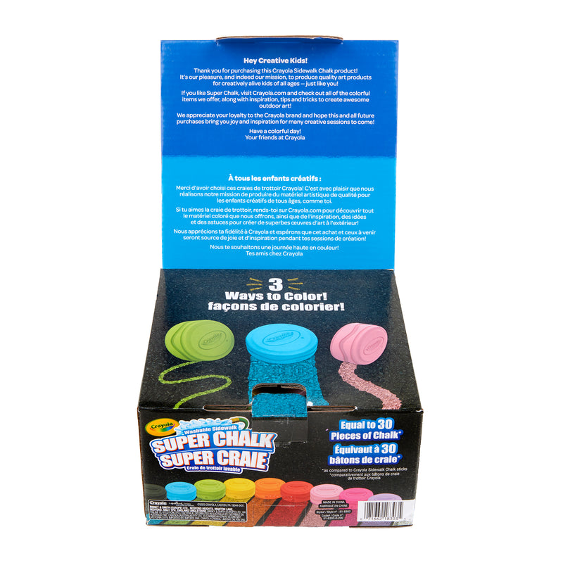 10ct Super Chalk Crayola