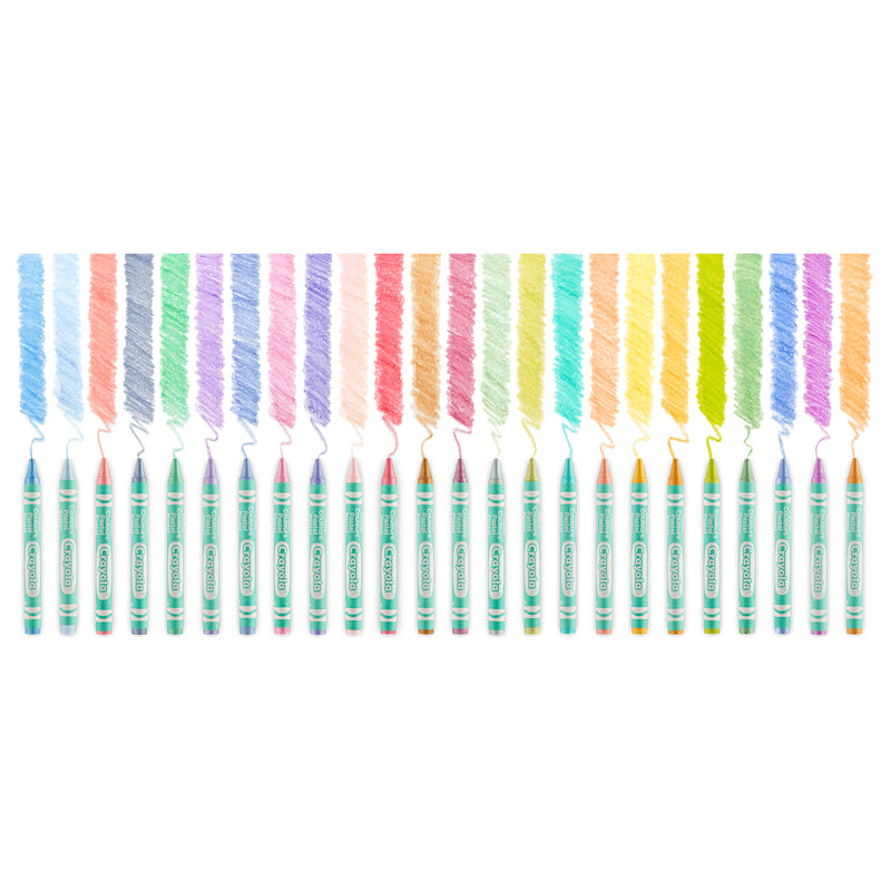 Crayola Pastel Crayons 24 Colors