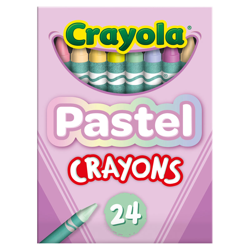Crayola Pastel Crayons 24 Colors