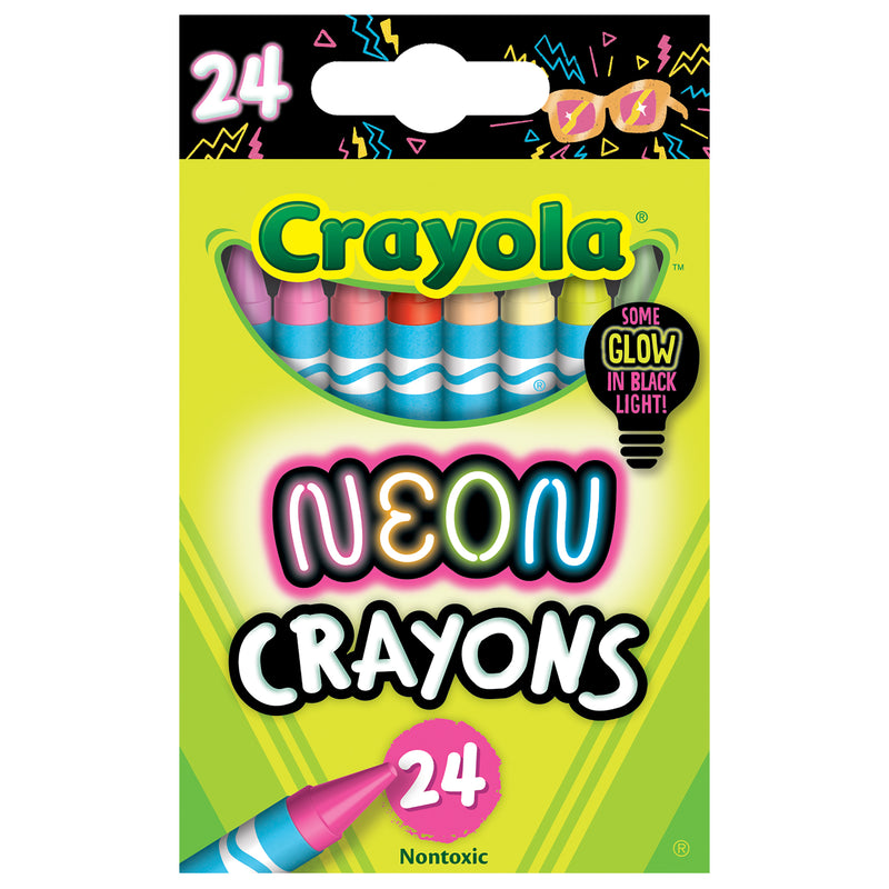 Crayola 24ct Neon Crayon