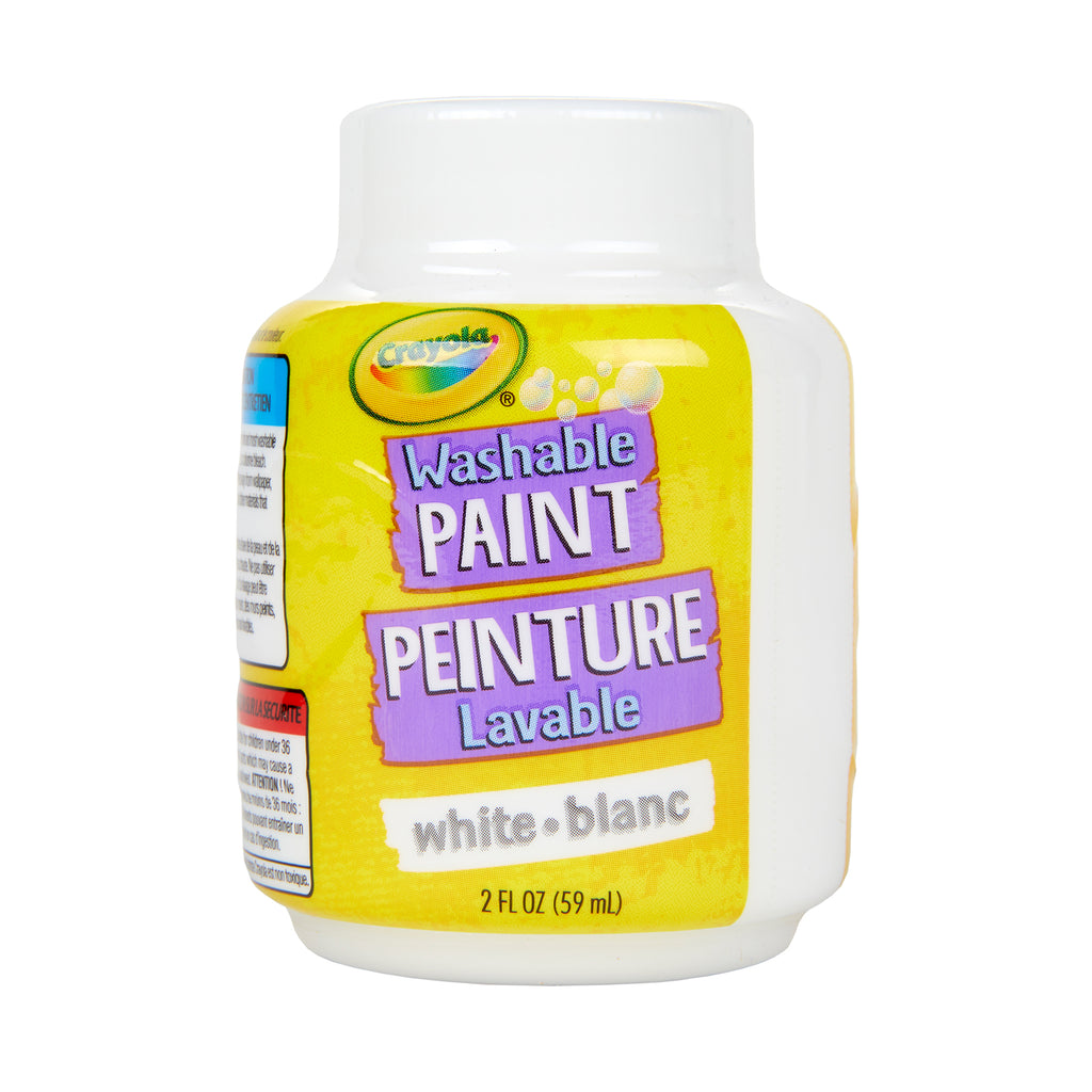 White Crayola 2oz Washable Paint