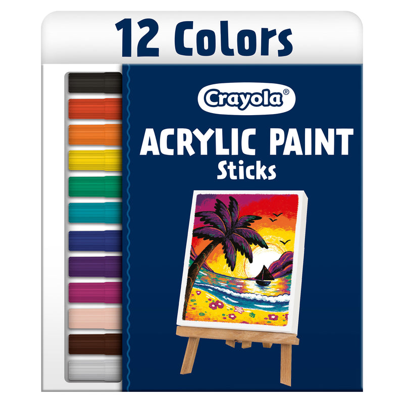 Acrylic Paint Doodle Sticks, 12 Per Pack, 2 Packs