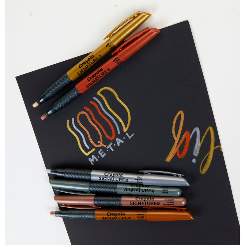 6ct Liquid Metal Craft Markers