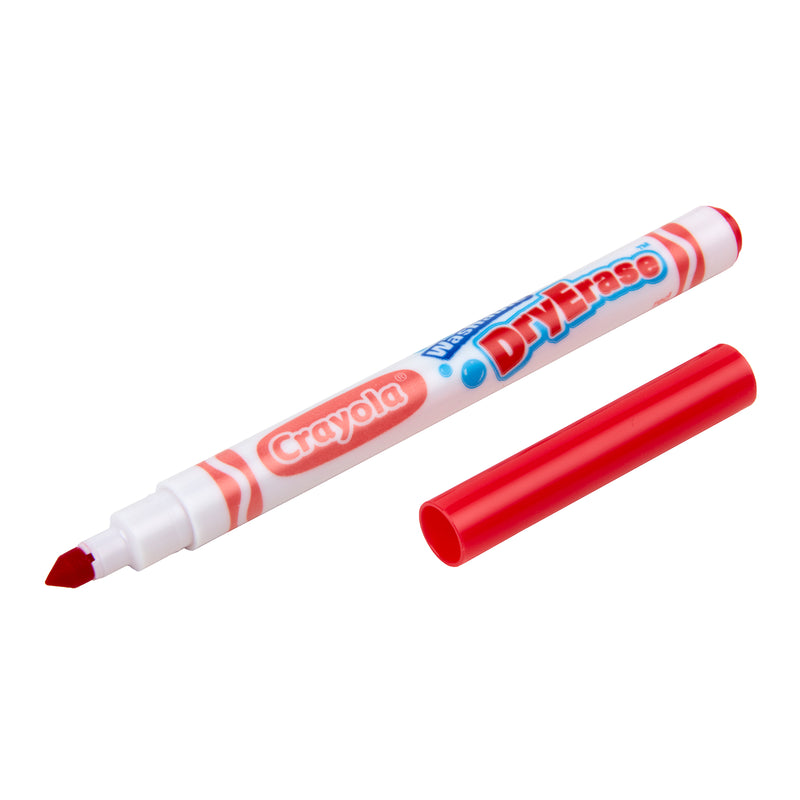 10ct Slim Dry Erase Markers Washable