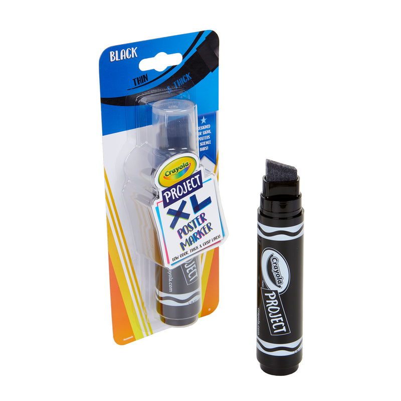 (3 Ea) Project Xl Poster Marker Blk