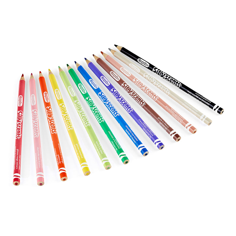 12 Colored Pencil Silly Scents Smash Ups