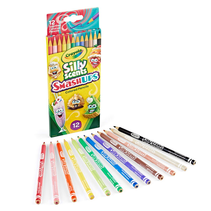 12 Colored Pencil Silly Scents Smash Ups
