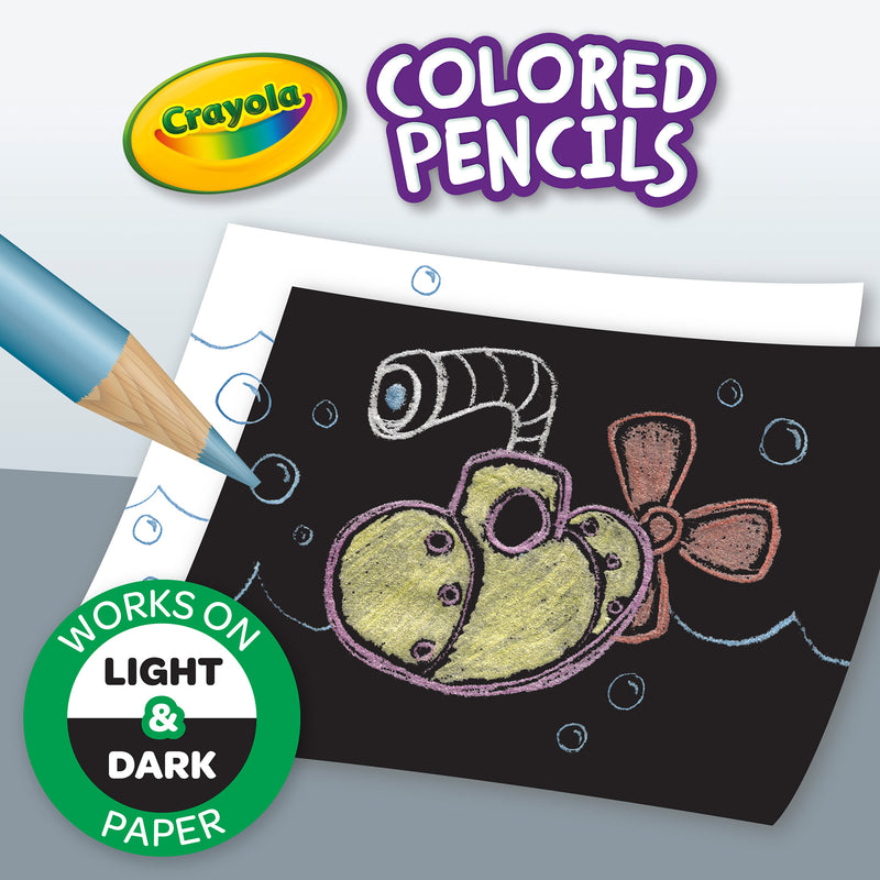 Crayola Metallic Colored Pencils 8