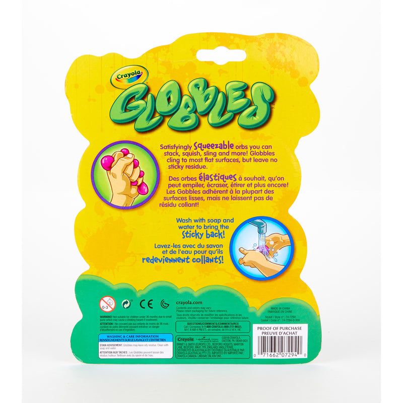 Globbles Fidget Toy, 6 Per Pack, 3 Packs