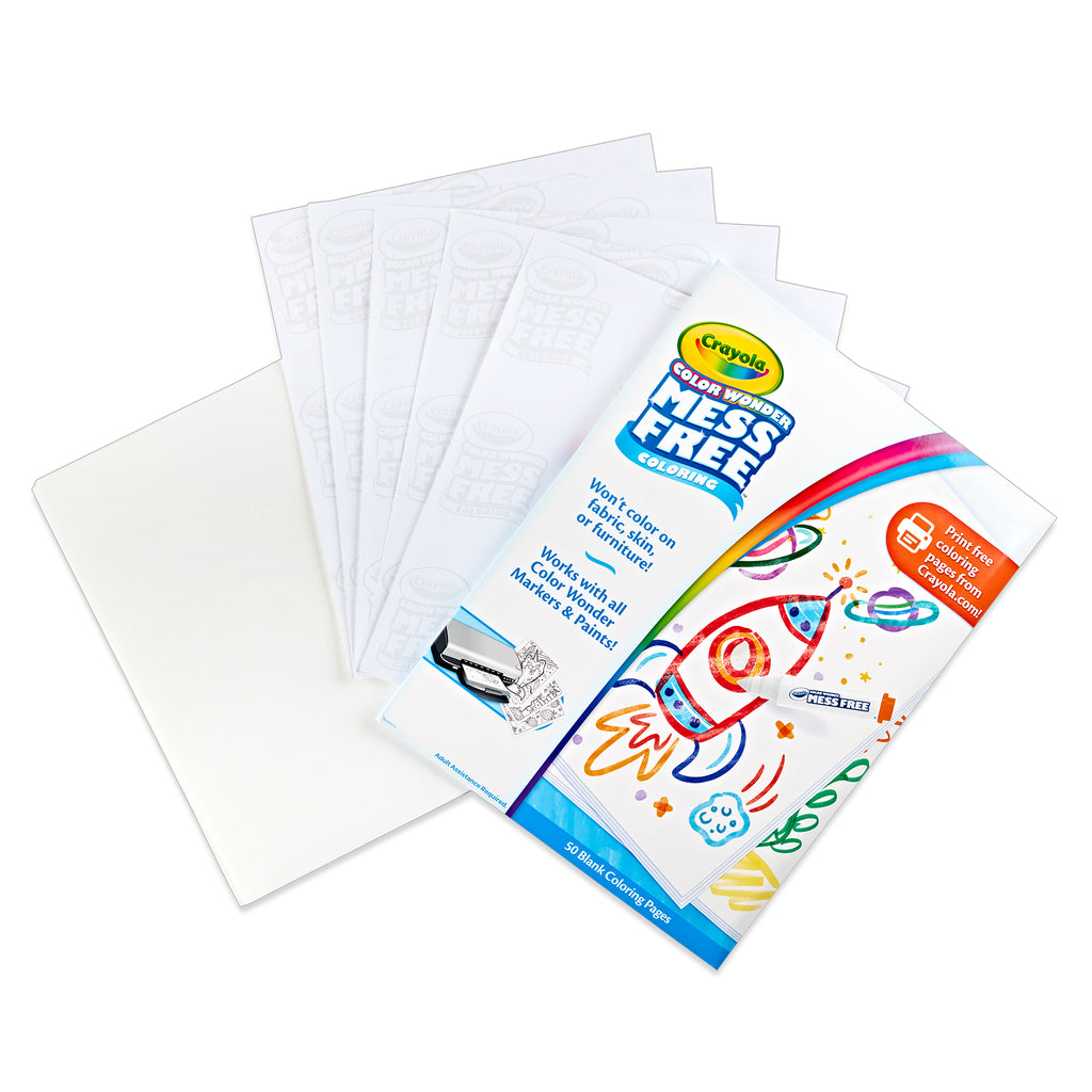 50 Blank Coloring Pages Crayola Color Wonder