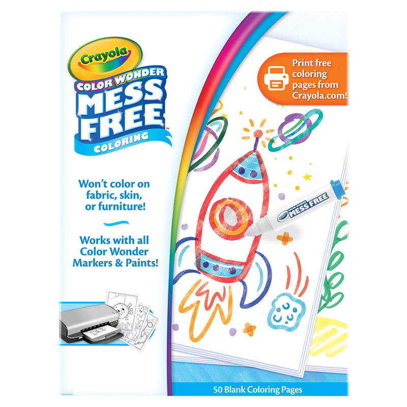 50 Blank Coloring Pages Crayola Color Wonder