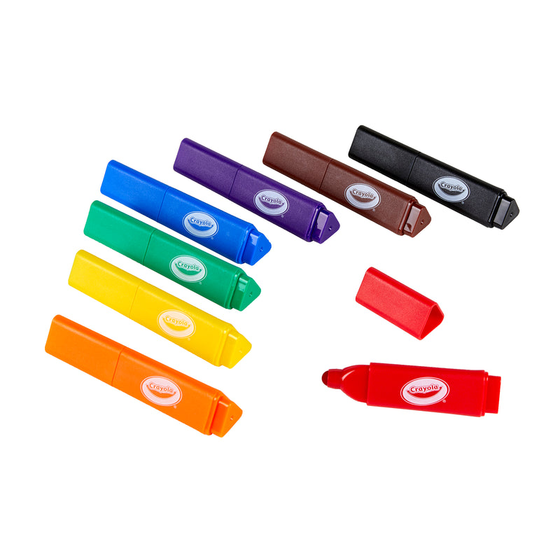 Tripod Grip Markers Washable 8ct