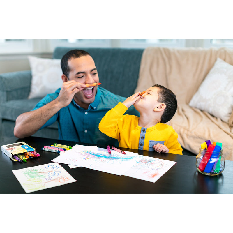 8ct Washable Tripod Grip Crayons
