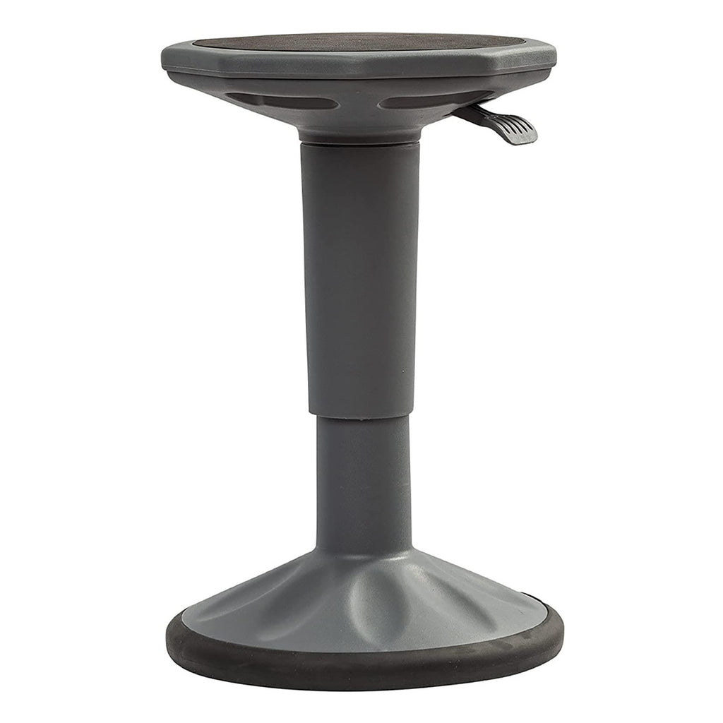 Height Adjustable Wobble Stool, Gray