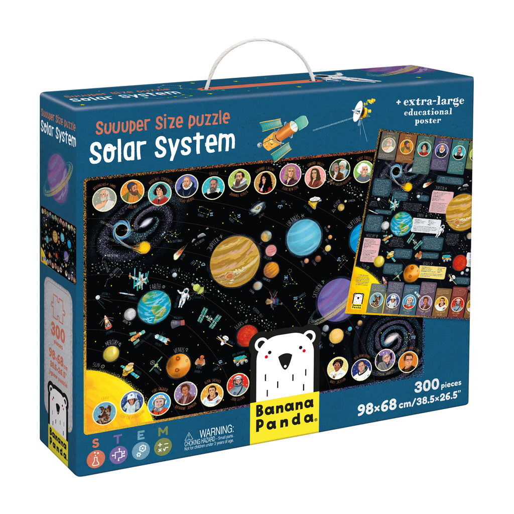 Suuuper Size Puzzle Solar System