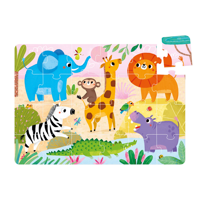 Wild Jumbo Puzzle Safari, 2+ Years