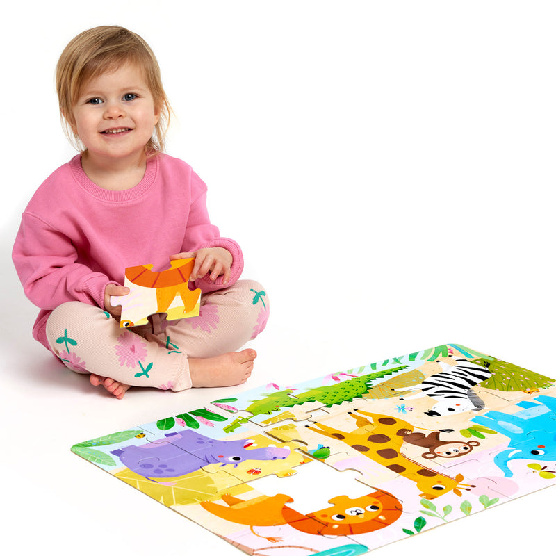 Wild Jumbo Puzzle Safari, 2+ Years