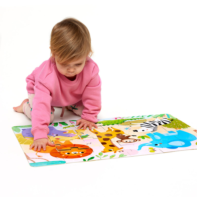 Wild Jumbo Puzzle Safari, 2+ Years
