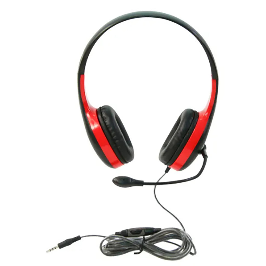 On Ear Headset W/gooseneck Mic & 3.5mm Trrs Plug