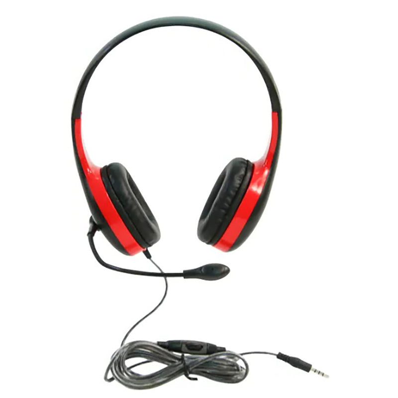 On Ear Headset W/gooseneck Mic & 3.5mm Trrs Plug