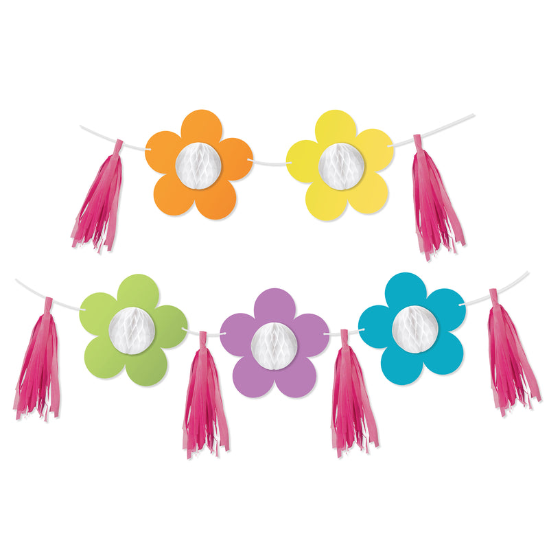 Flowers & Tassels Dimensionl Accent Happily Ever Elementary Retro Remx