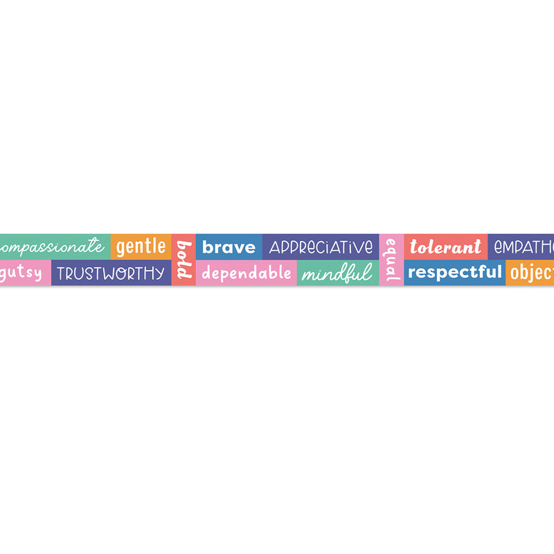 Positive Words Straight Border We Stick Together