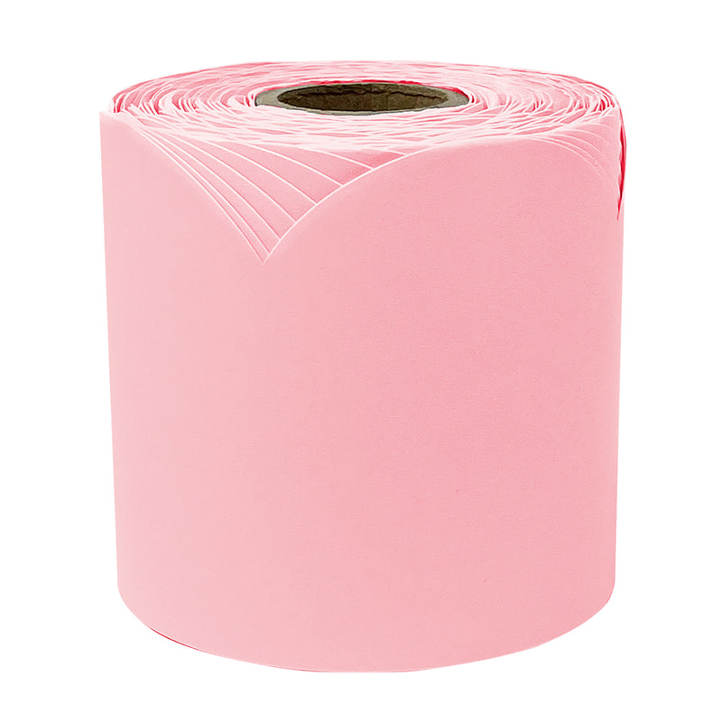 Dusty Rose Rolled Scalloped Borders