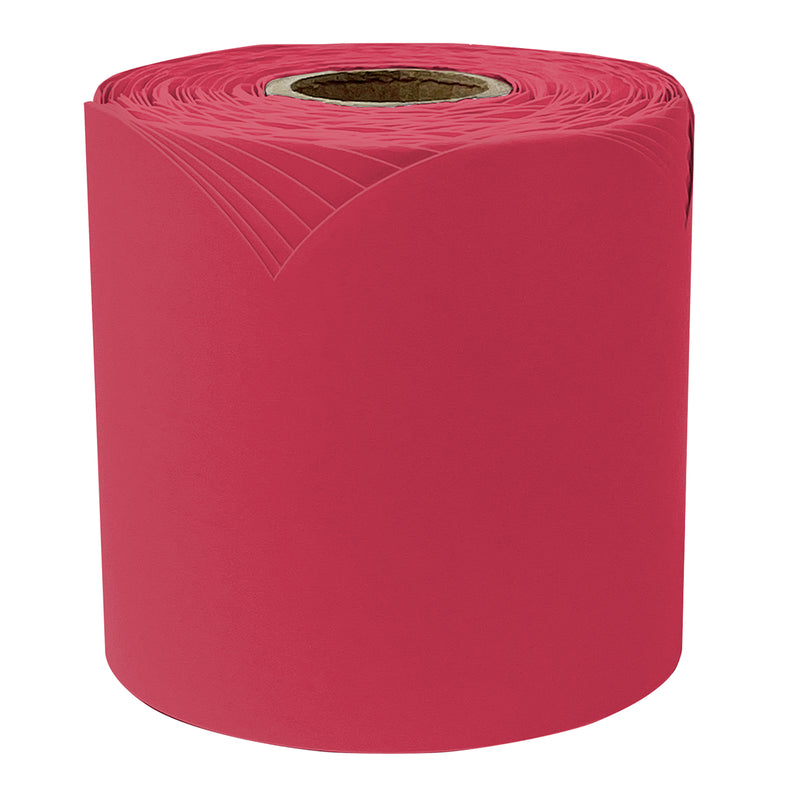 Berry Red Rolled Scalloped Borders