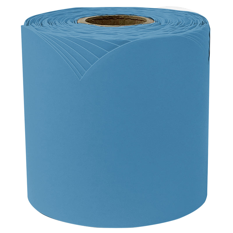 Ocean Blue Rolled Scalloped Borders