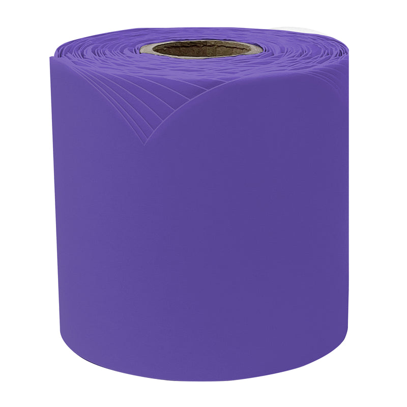 Deep Purple Rolled Scalloped Border