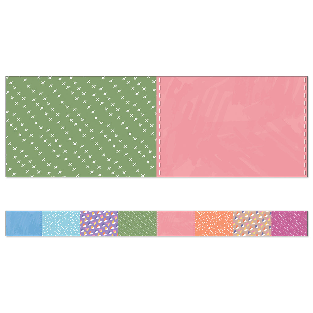 Crafty & Cool Patchwork Border