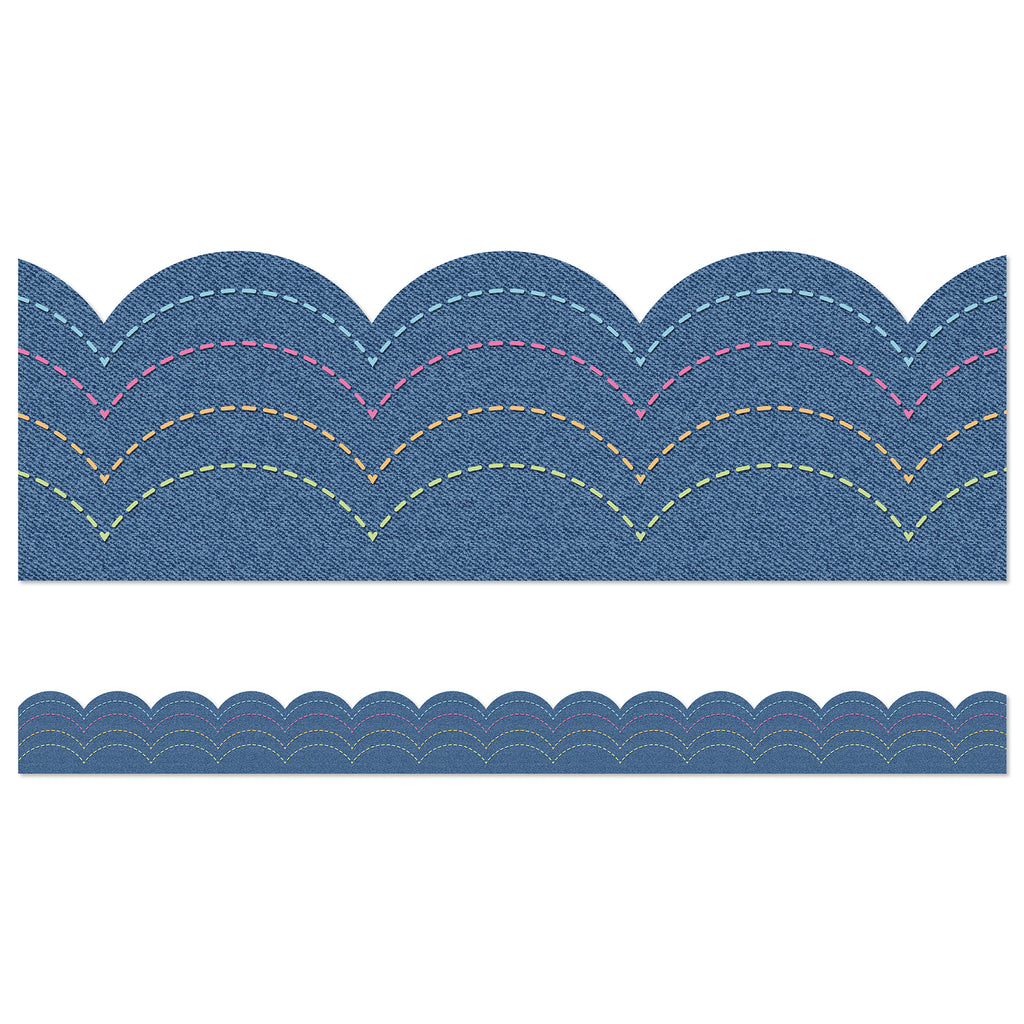 Crafty & Cool Denim Border
