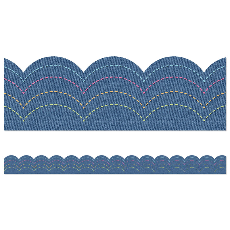 Crafty & Cool Denim Border