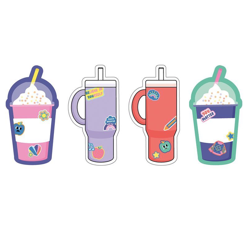 Cups & Water Bottles Cutouts We Stick Together