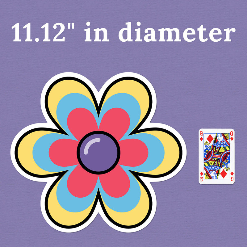 Jumbo Flowers Cutouts Happily Ever Elementary Retro Remx