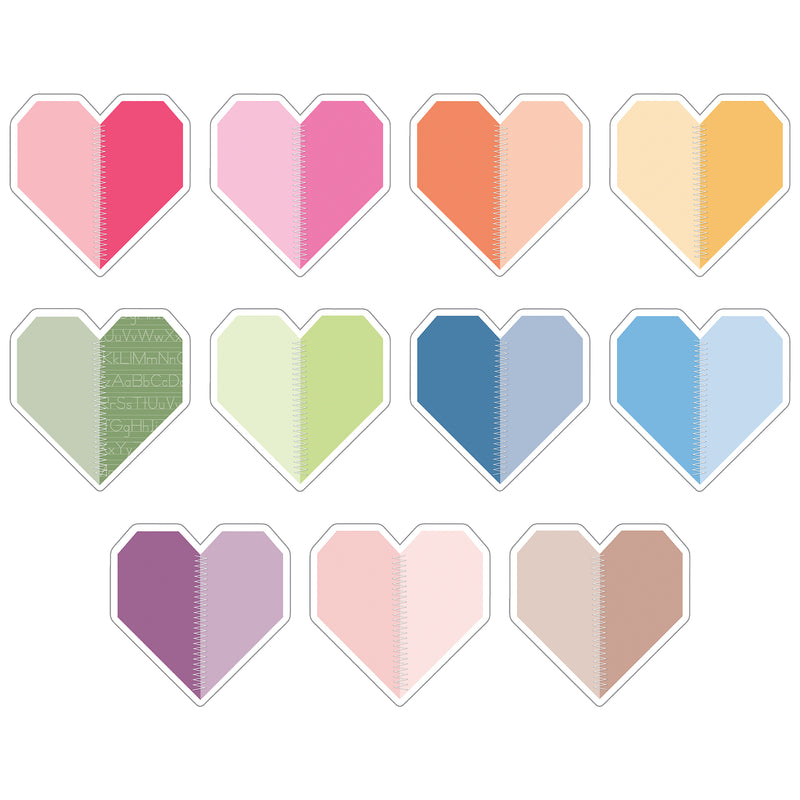 Handmade Hearts Cutouts Crafty & Cool