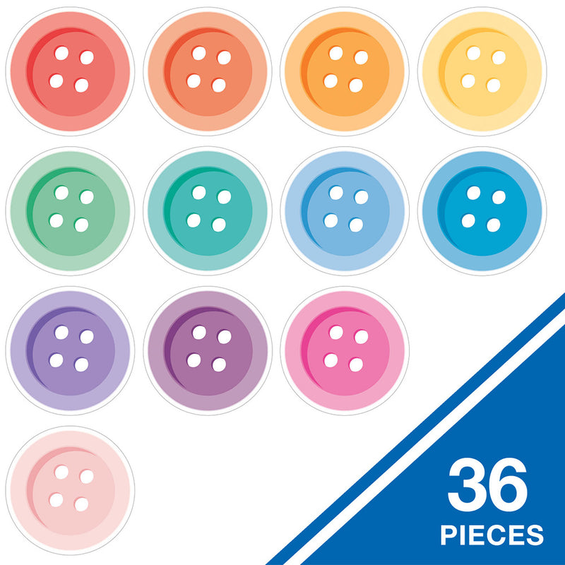 Crafty & Cool Buttons Cutouts