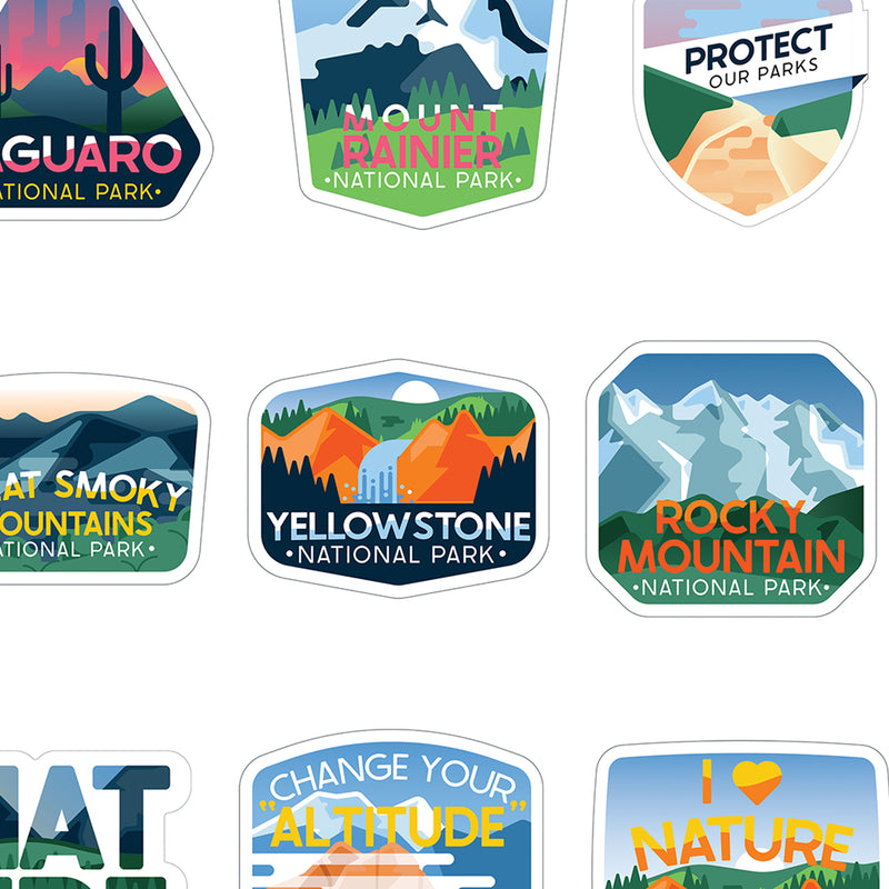 Adventure Vinyl Stickers