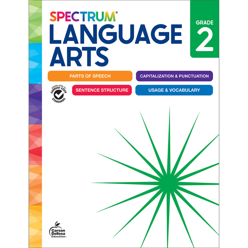 Spectrum Gr2 Language Arts Workbook