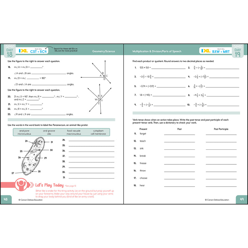 Summer Bridge Activities Gr 7 - 8