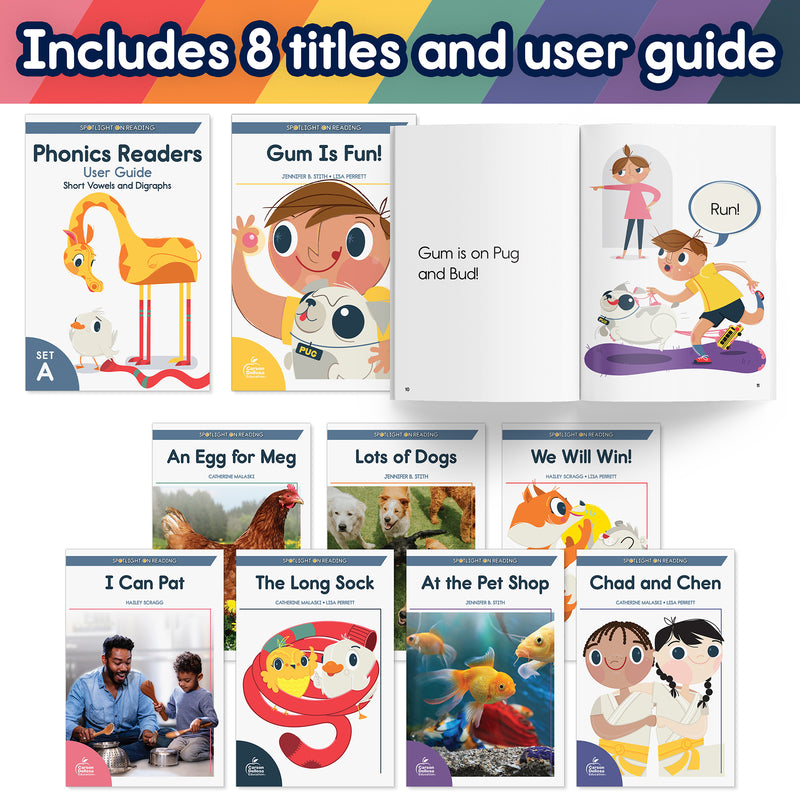 Spotlight Read Phonics Readrs Set A