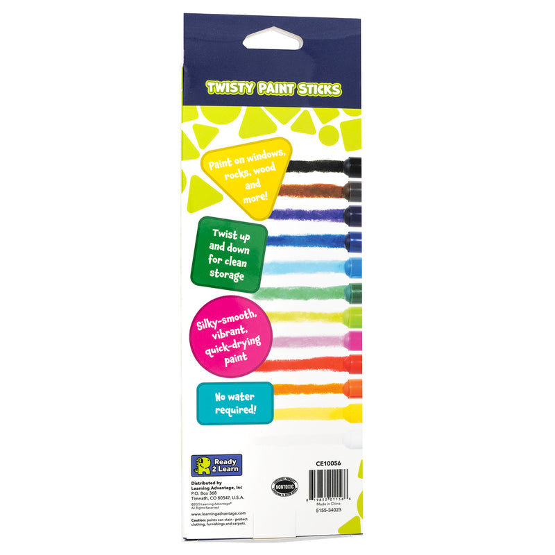 R2l Twisty Paint Sticks Set Of 12