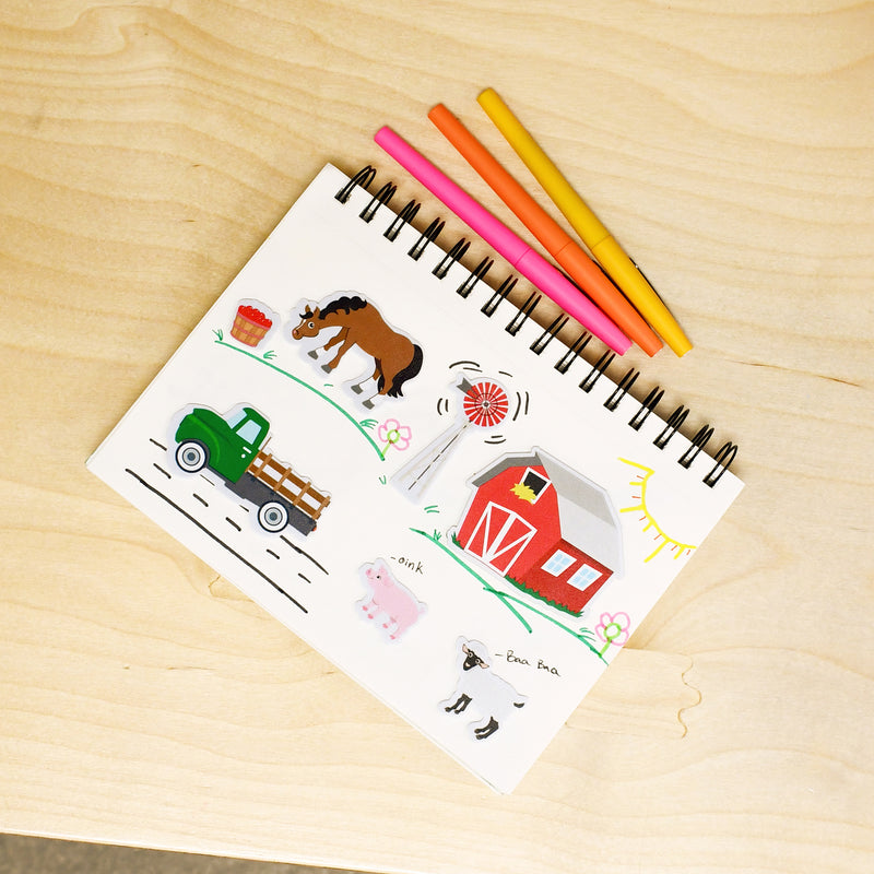 Foam Stickers Farm