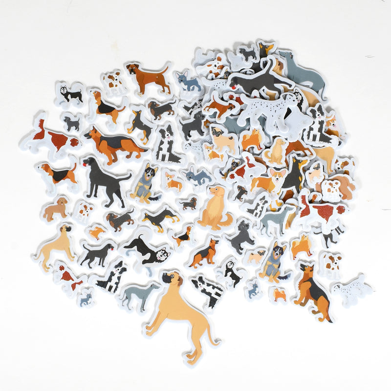 Foam Stickers Dogs