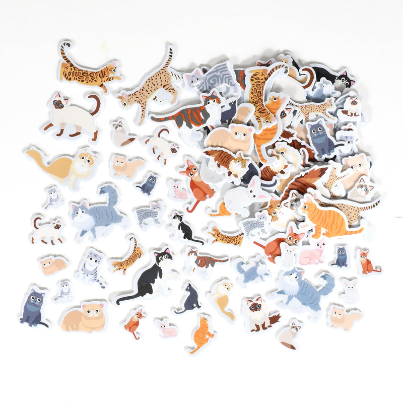 Foam Stickers Cats