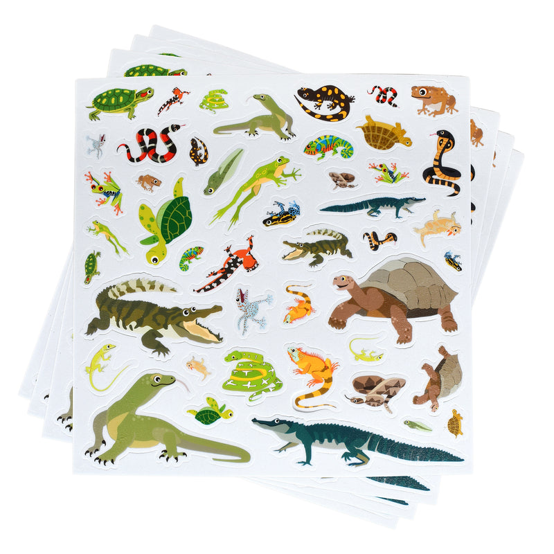 Foam Stickers Reptiles & Amphibians