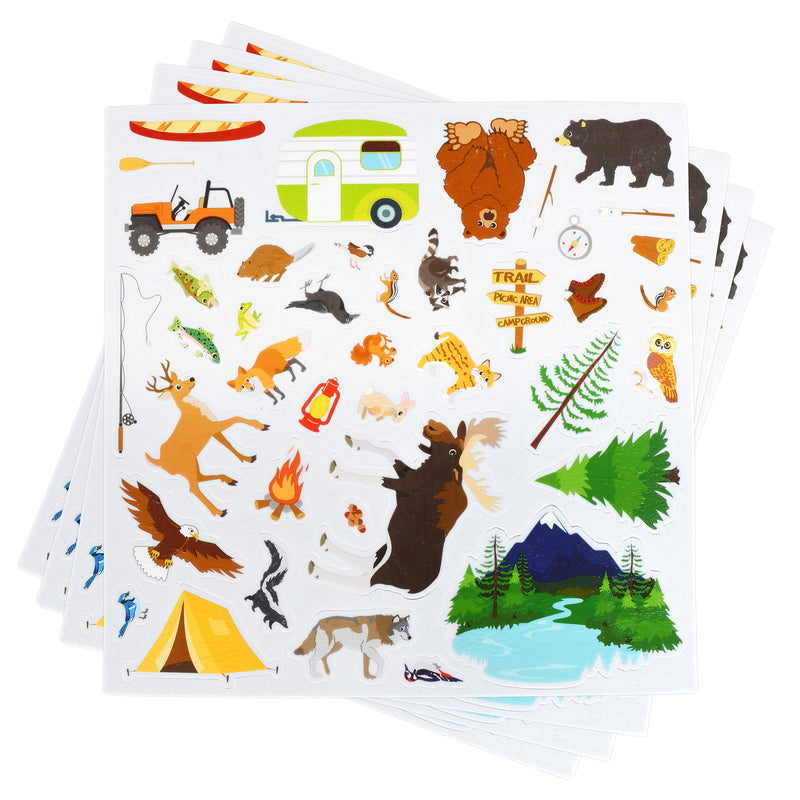 Foam Stickers Outdoors