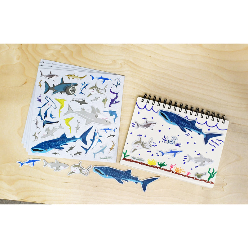 Foam Stickers Sharks