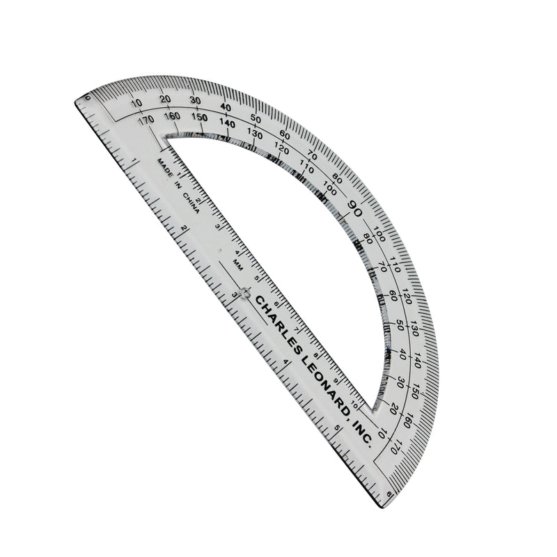 (5 Ip) 12pk 6in Protractor Plastic