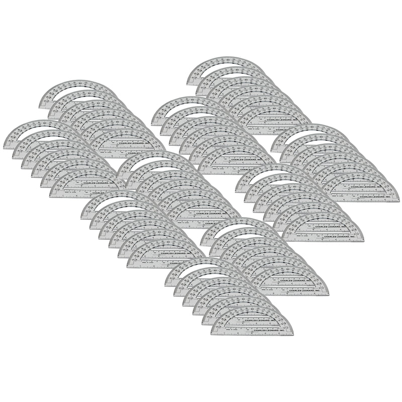 (5 Ip) 12pk 6in Protractor Plastic